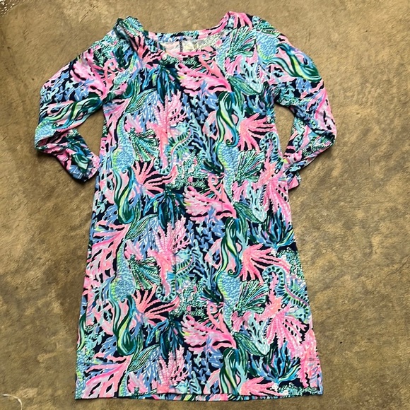 Lilly Pulitzer Multicolor Patterned Dress - Picture 1 of 3